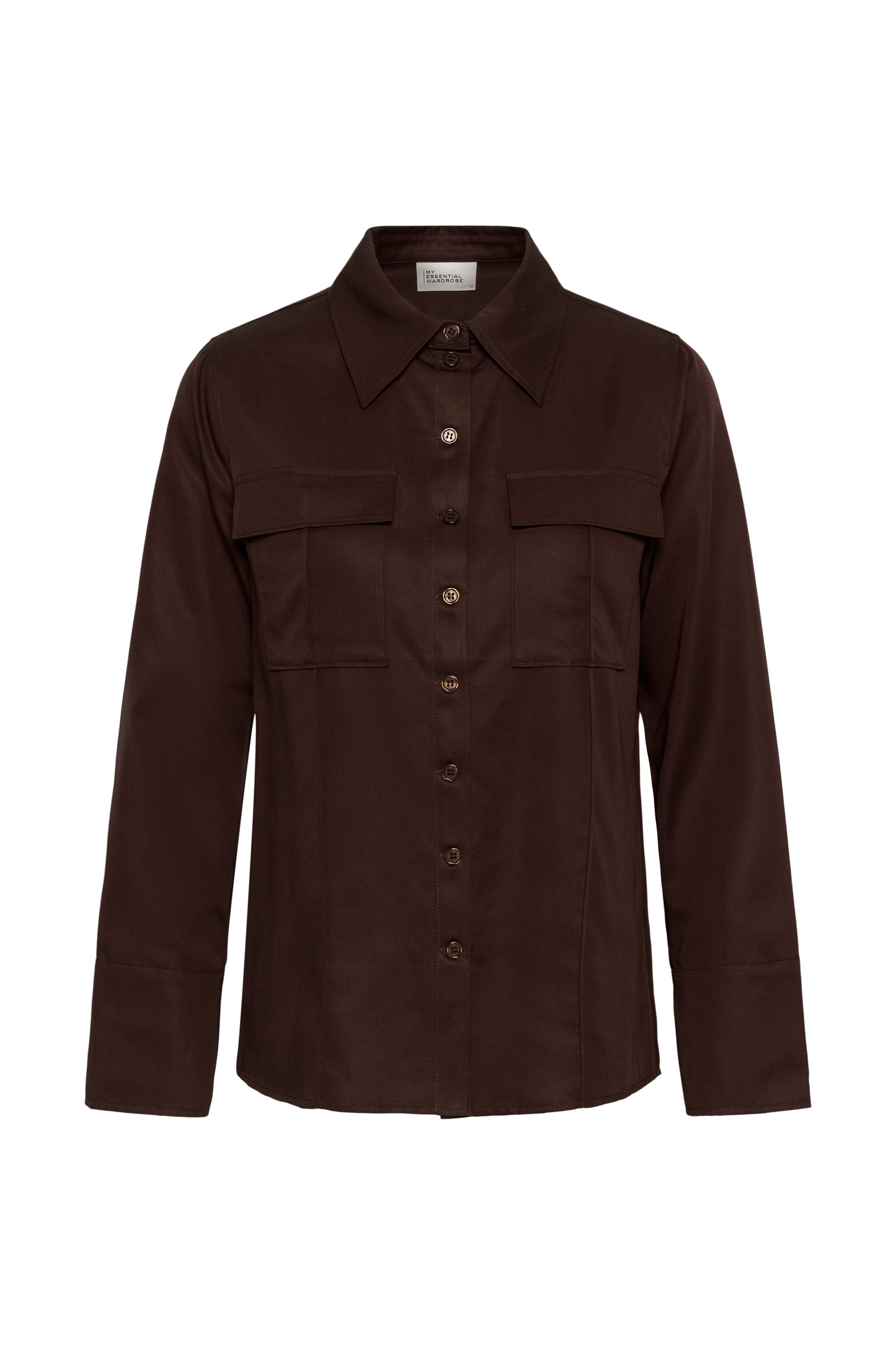 Jojo Shirt Dark Brown My Essential Wardrobe