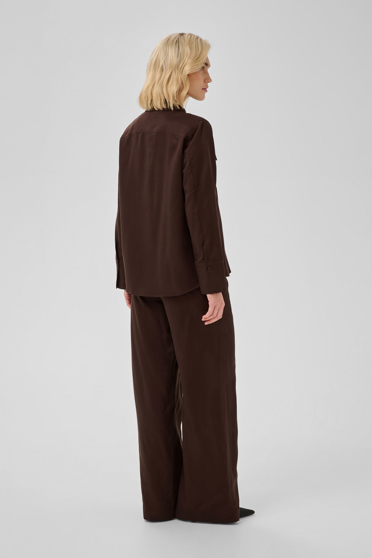 Jojo Shirt Dark Brown My Essential Wardrobe