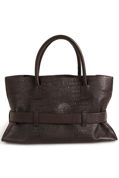 Crolina Bag Ganache Croco Gestuz