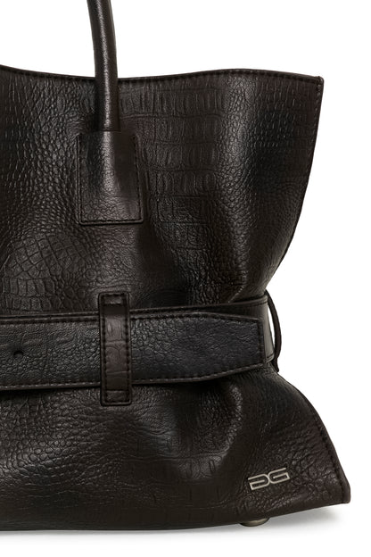 Crolina Bag Ganache Croco Gestuz