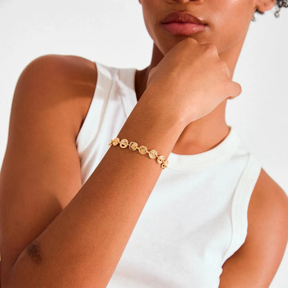 Fire Bracelet Gold Pilgrim