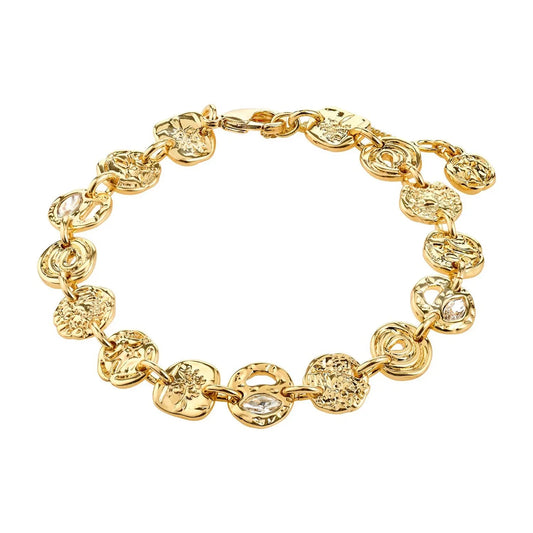 Fire Bracelet Gold Pilgrim
