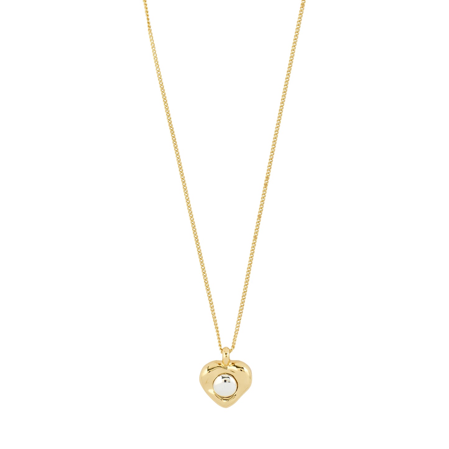 Nova Heart Necklace Gold Pilgrim