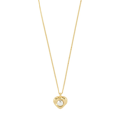 Nova Heart Necklace Gold Pilgrim