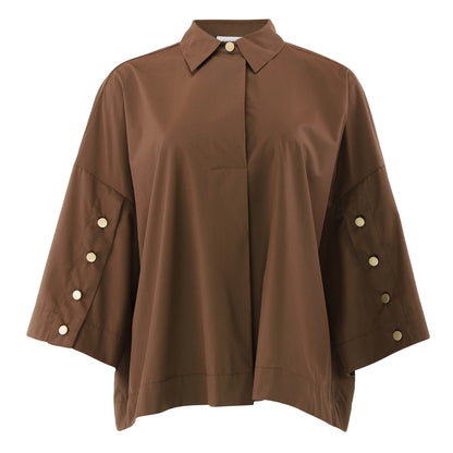 Klara Shirt Brown Continue