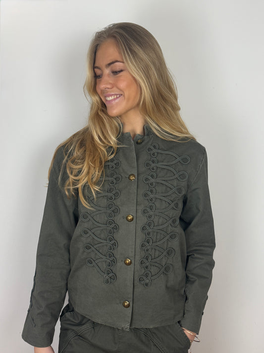 Carolina Jacket Army Continue