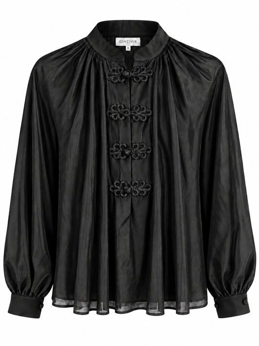 Evelyn LS Top Black Continue