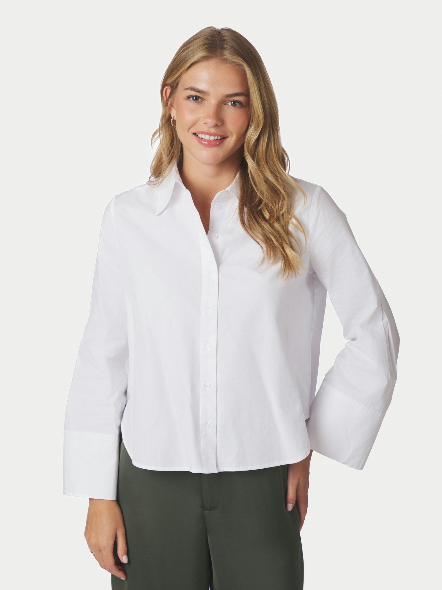 Drew Shirt White Neo Noir