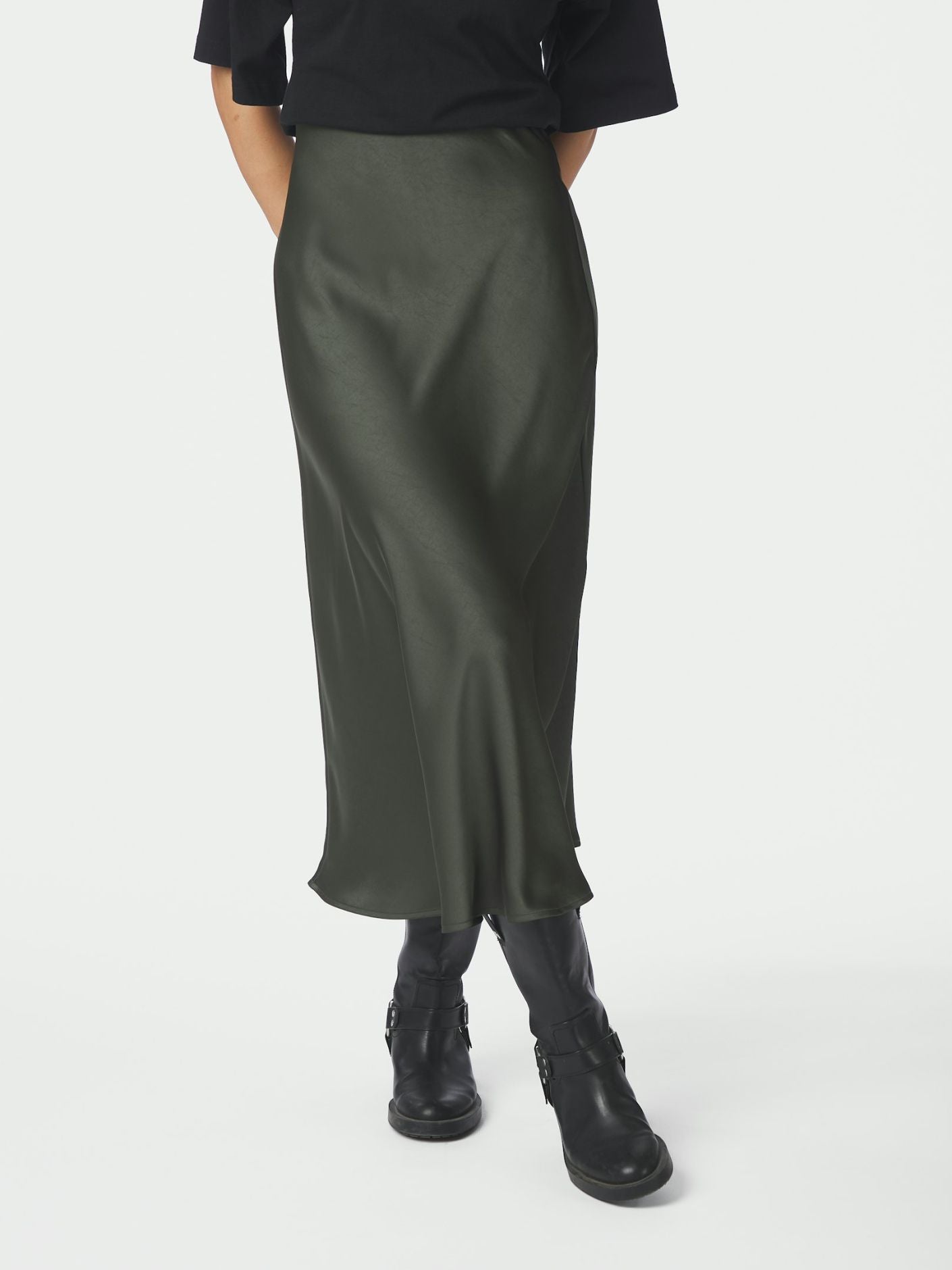 Bovary Skirt Deep Green Neo Noir