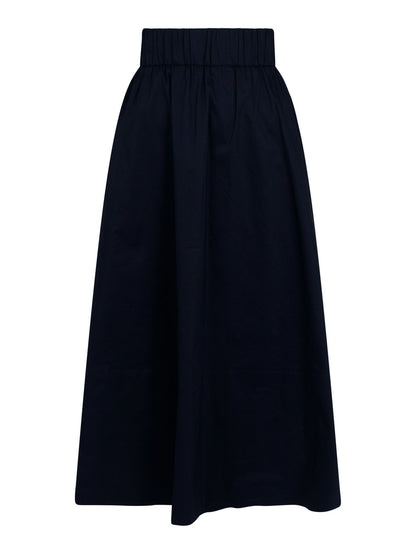 Yara Poplin Skirt Black Neo Noir
