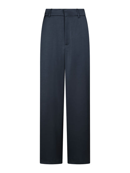 Emmett Heavy Sateen Pants Midnight Blue Neo Noir