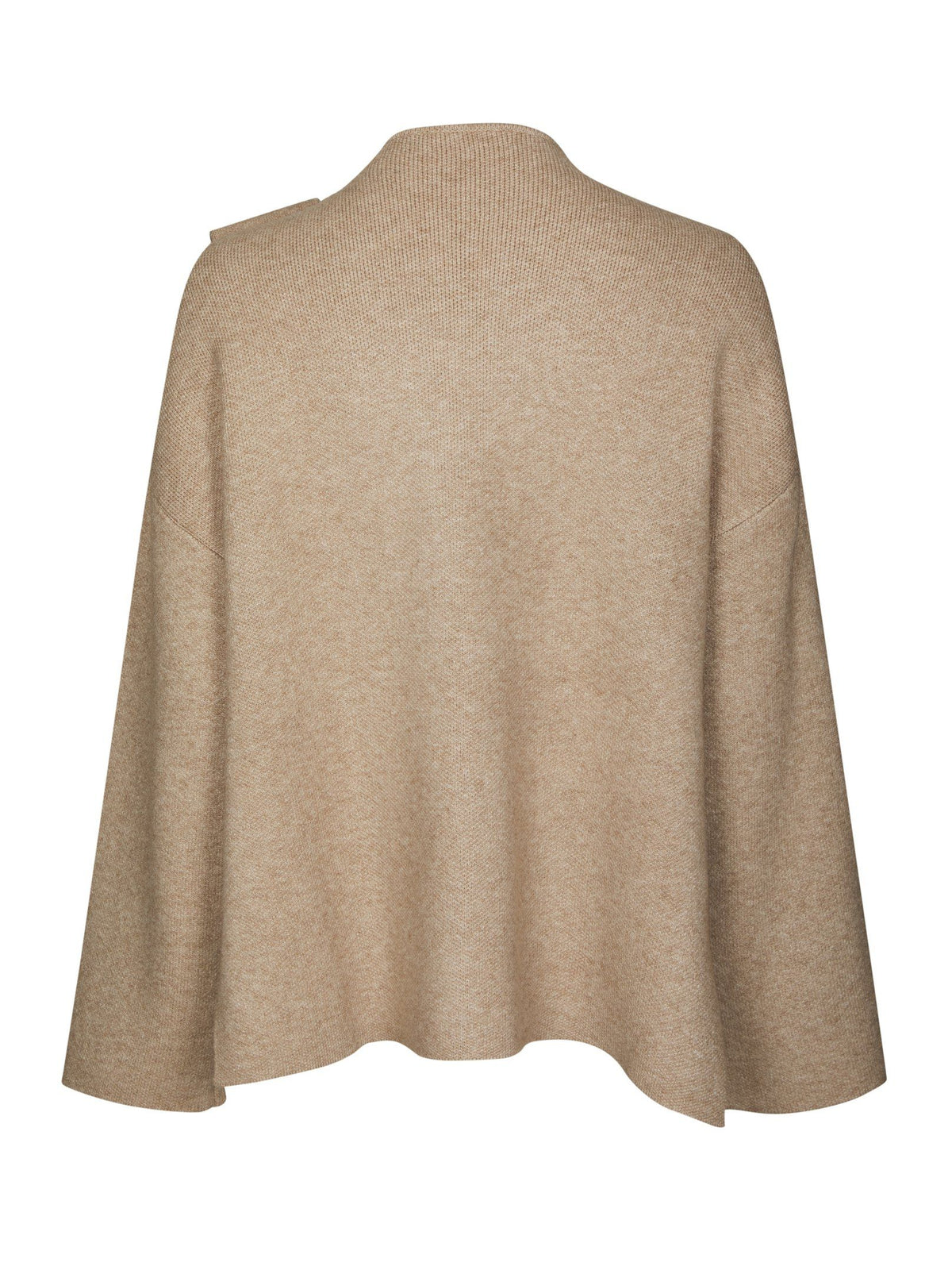 Wals Knit Scarf Blouse Beige Neo Noir