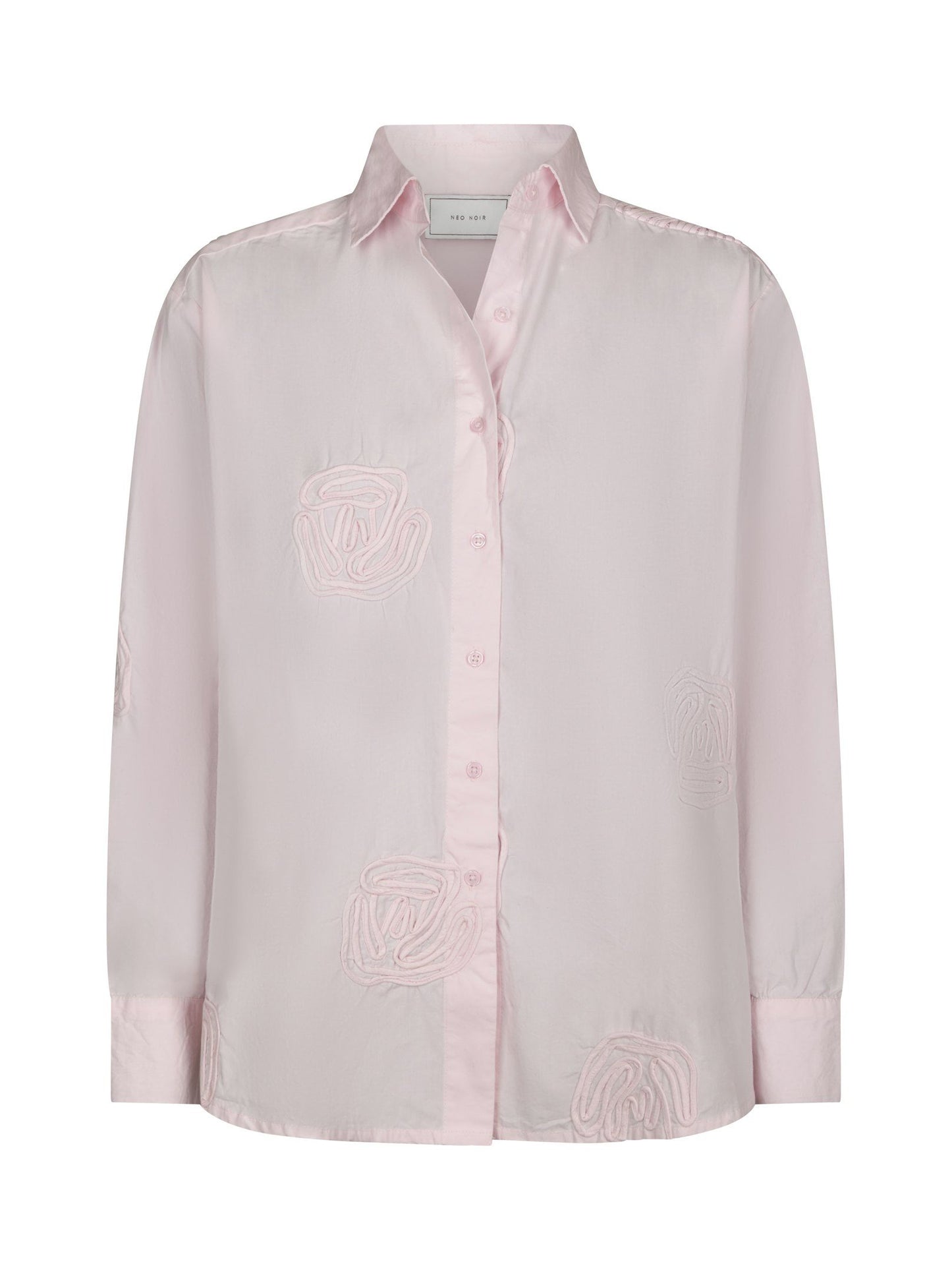 Dalma Dori Emb Shirt Light Pink Neo Noir