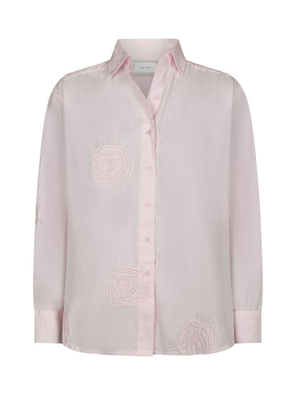 Dalma Dori Emb Shirt Light Pink Neo Noir