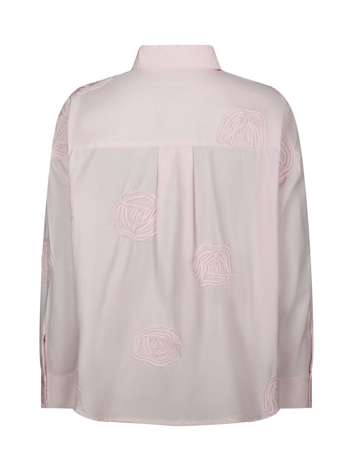 Dalma Dori Emb Shirt Light Pink Neo Noir