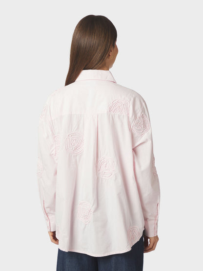 Dalma Dori Emb Shirt Light Pink Neo Noir