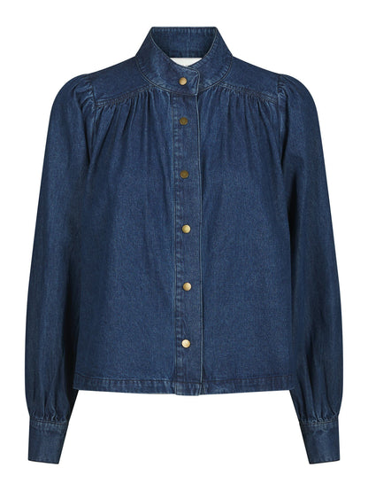 Melya Denim Shirt Blue Neo Noir