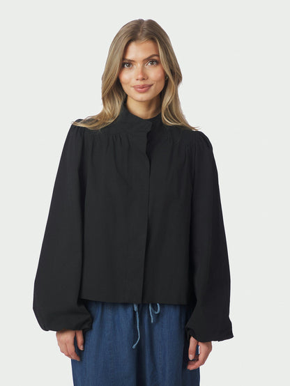 Tirsa Twill Jacket Black Neo Noir
