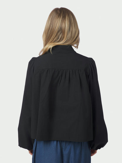 Tirsa Twill Jacket Black Neo Noir