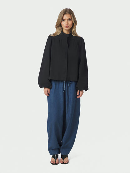 Tirsa Twill Jacket Black Neo Noir