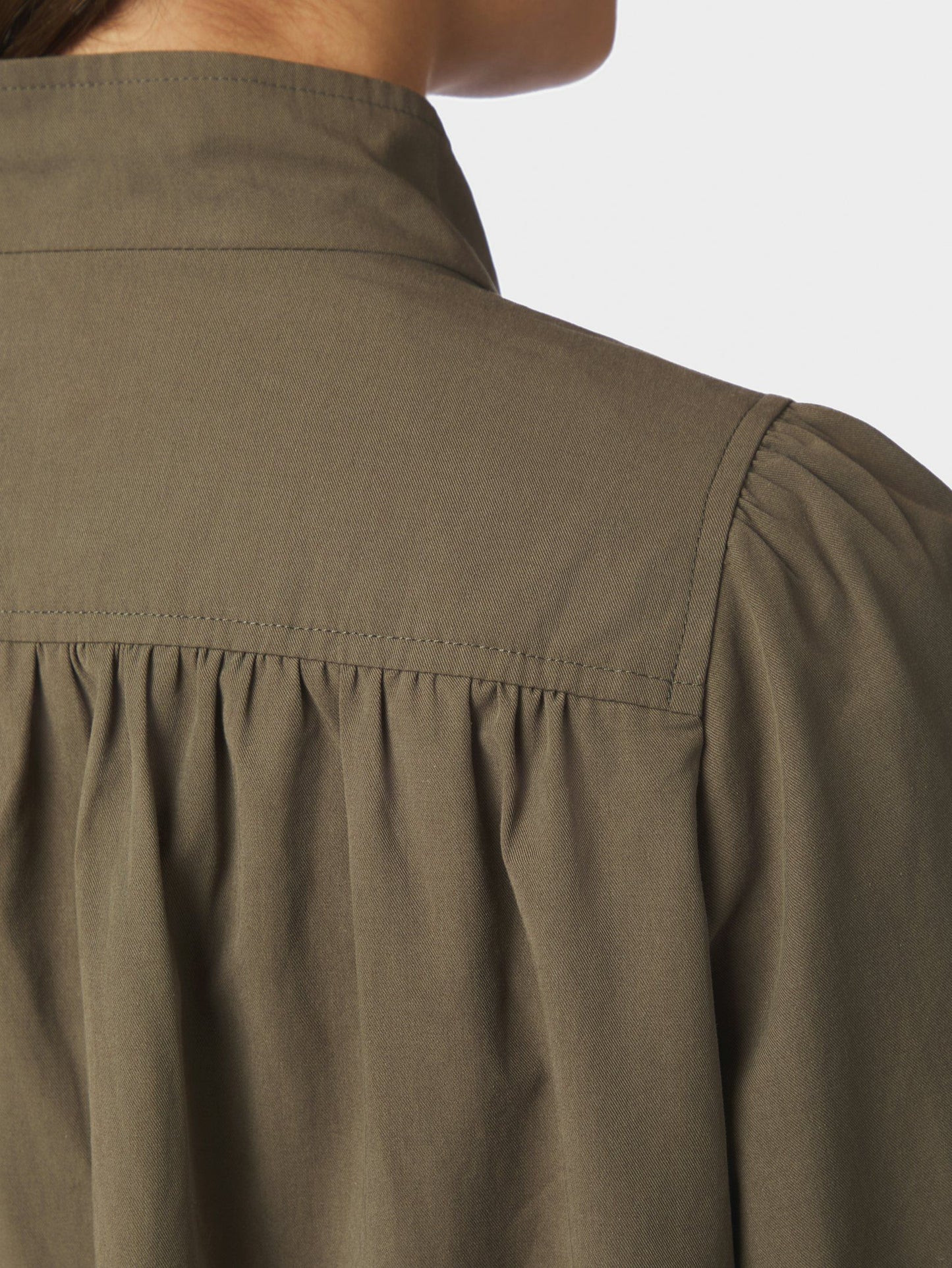 Tirsa Twill Jacket Army Neo Noir