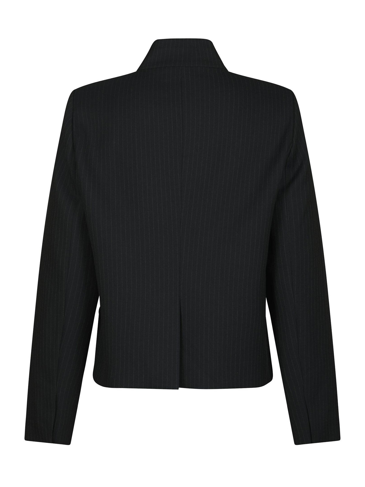 Tiria Slim Pinstripe Blazer Dark Navy Neo Noir
