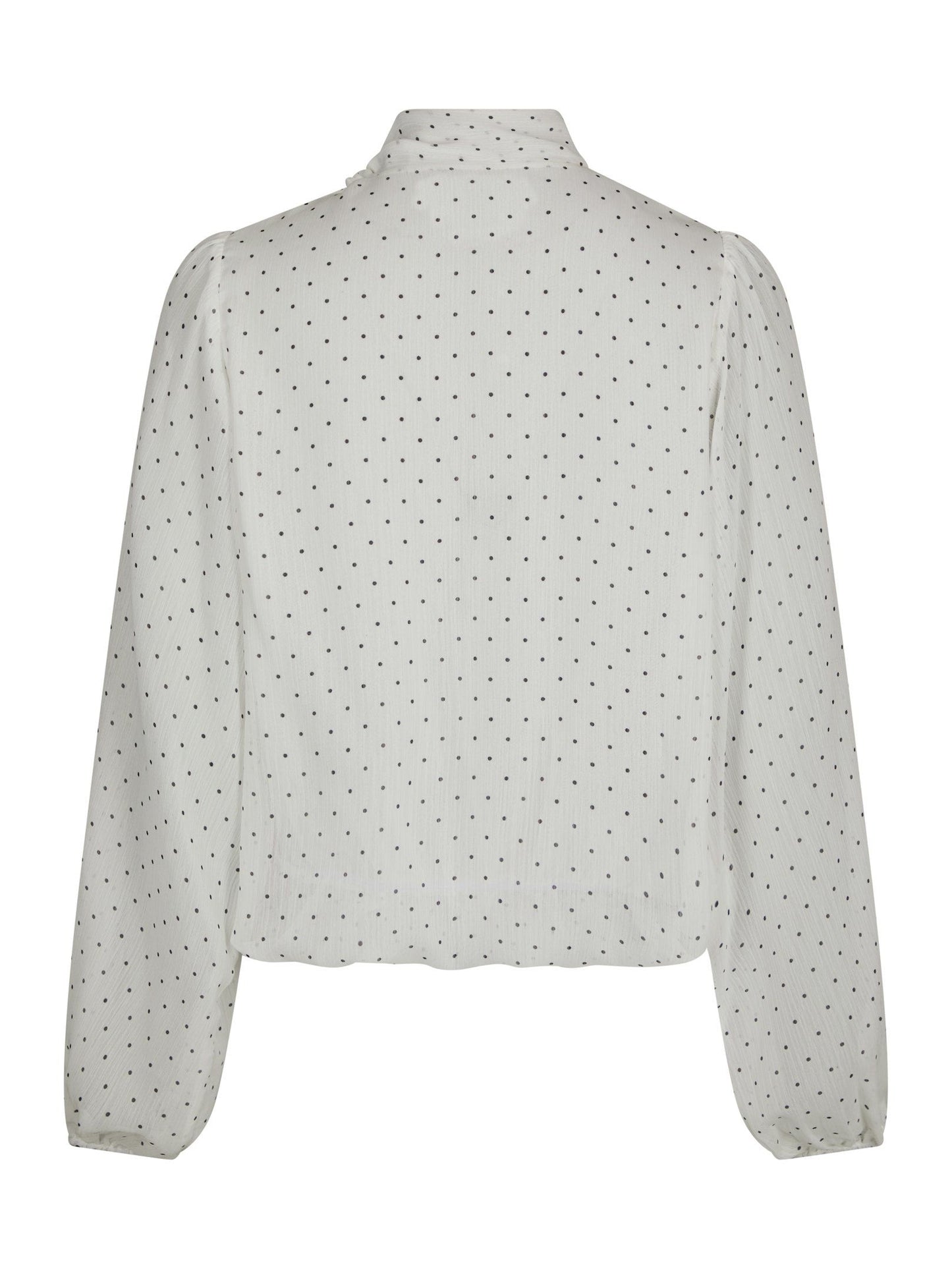 Dorellie Dot Blouse Off White Neo Noir