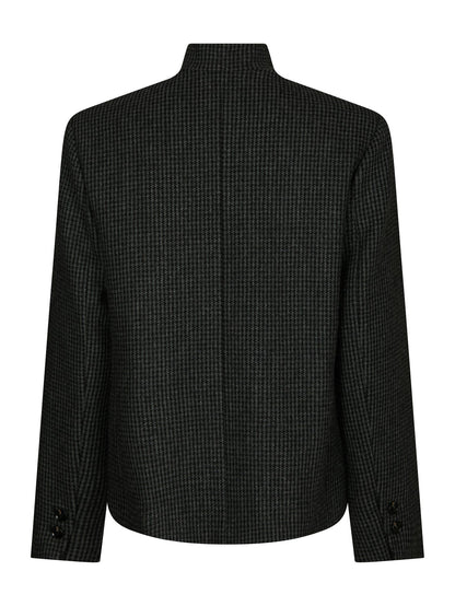 Paria Check Blazer Dark Grey Neo Noir