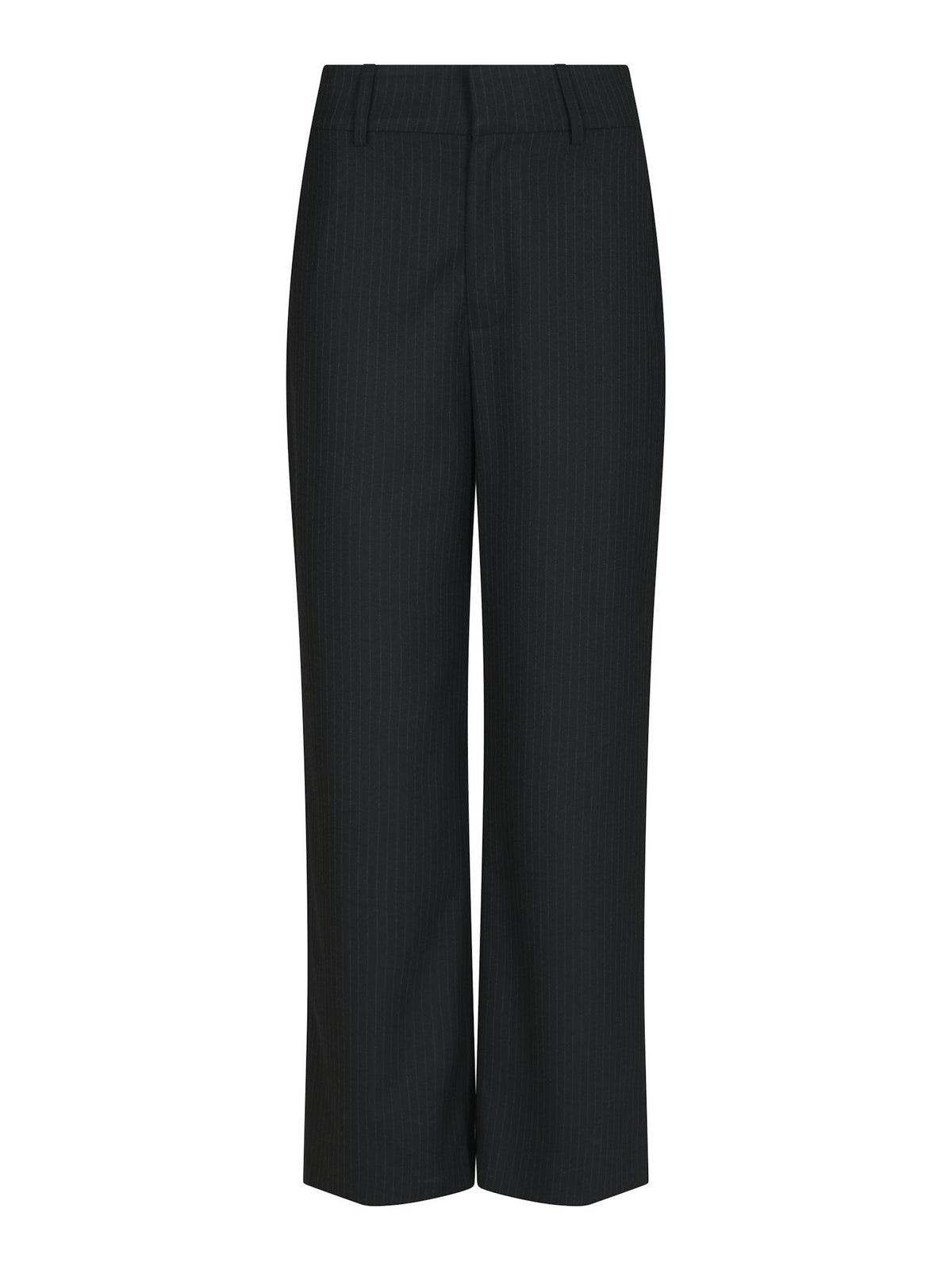 Nathalie Slim Pinstripe Pants Dark Navy