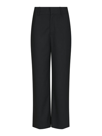 Nathalie Slim Pinstripe Pants Dark Navy