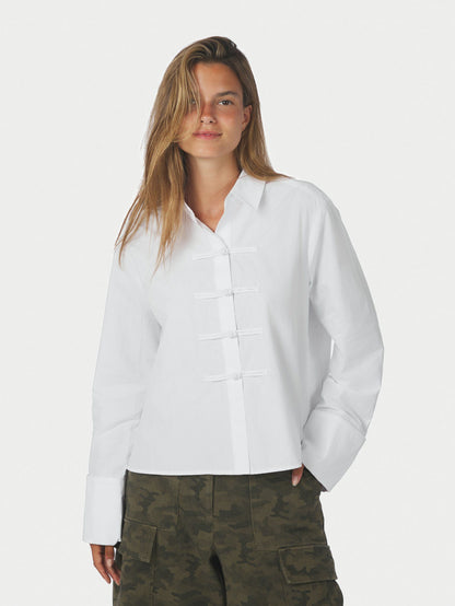 Cam Poplin Shirt Off White Neo Noir