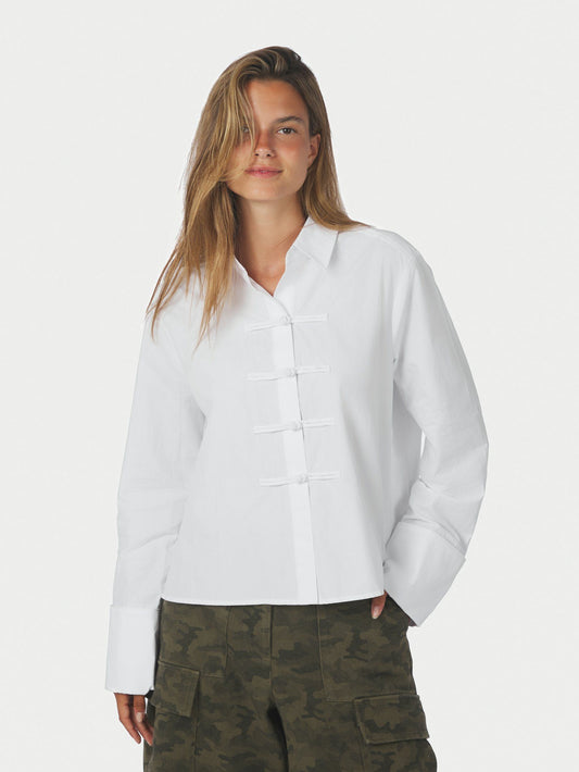 Cam Poplin Shirt Off White Neo Noir