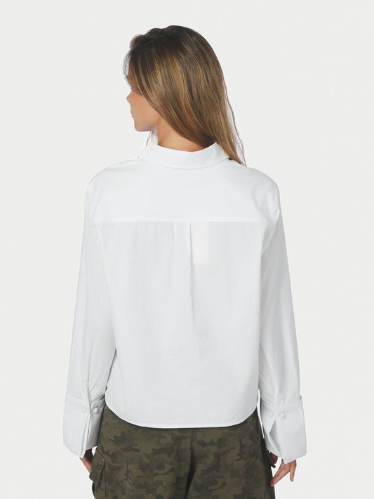 Cam Poplin Shirt Off White Neo Noir