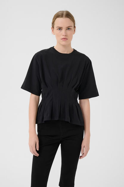 Inez T-shirt Black Gestuz