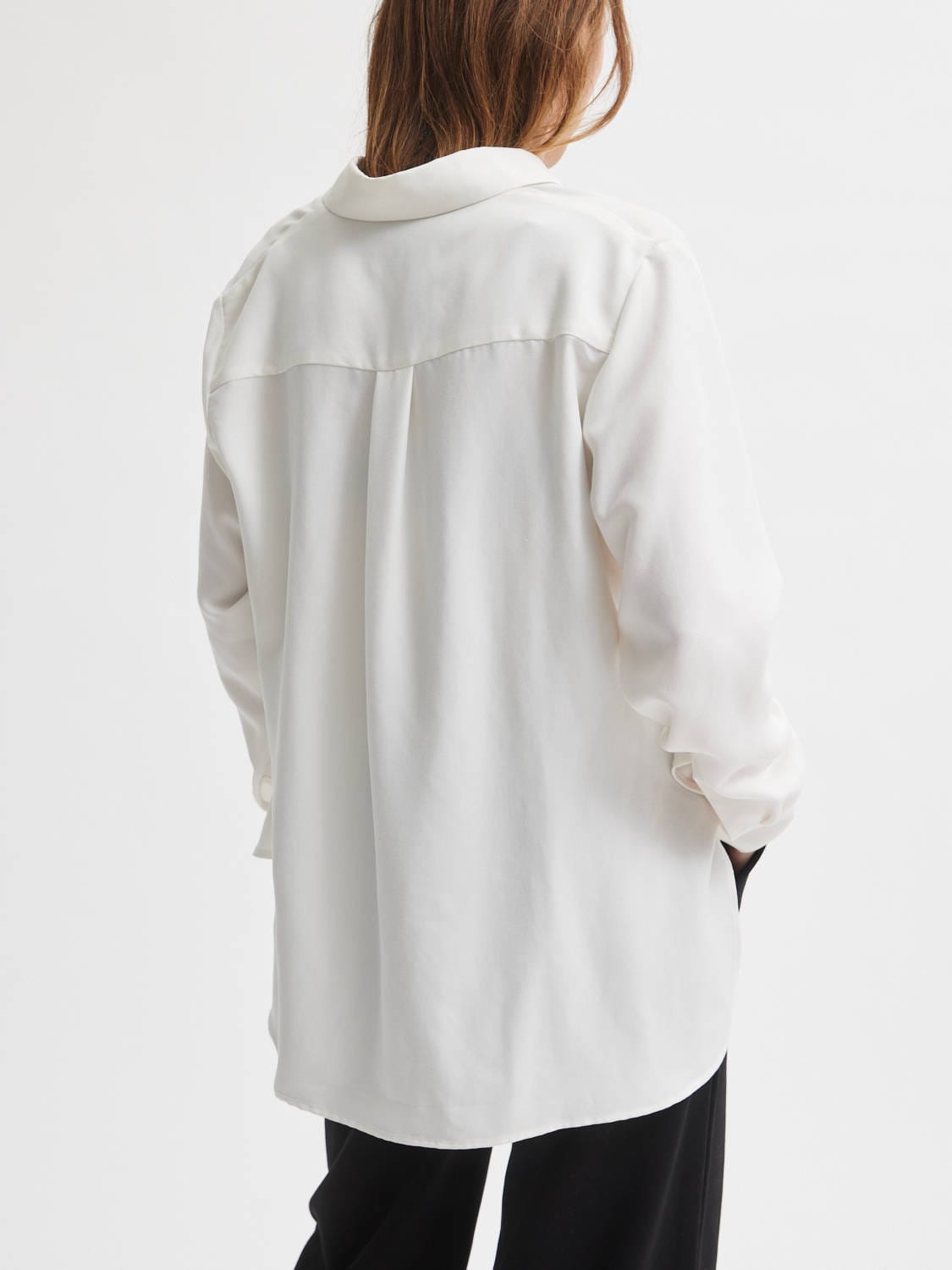 Daily Shirt Soft Modal White A Part of the Art