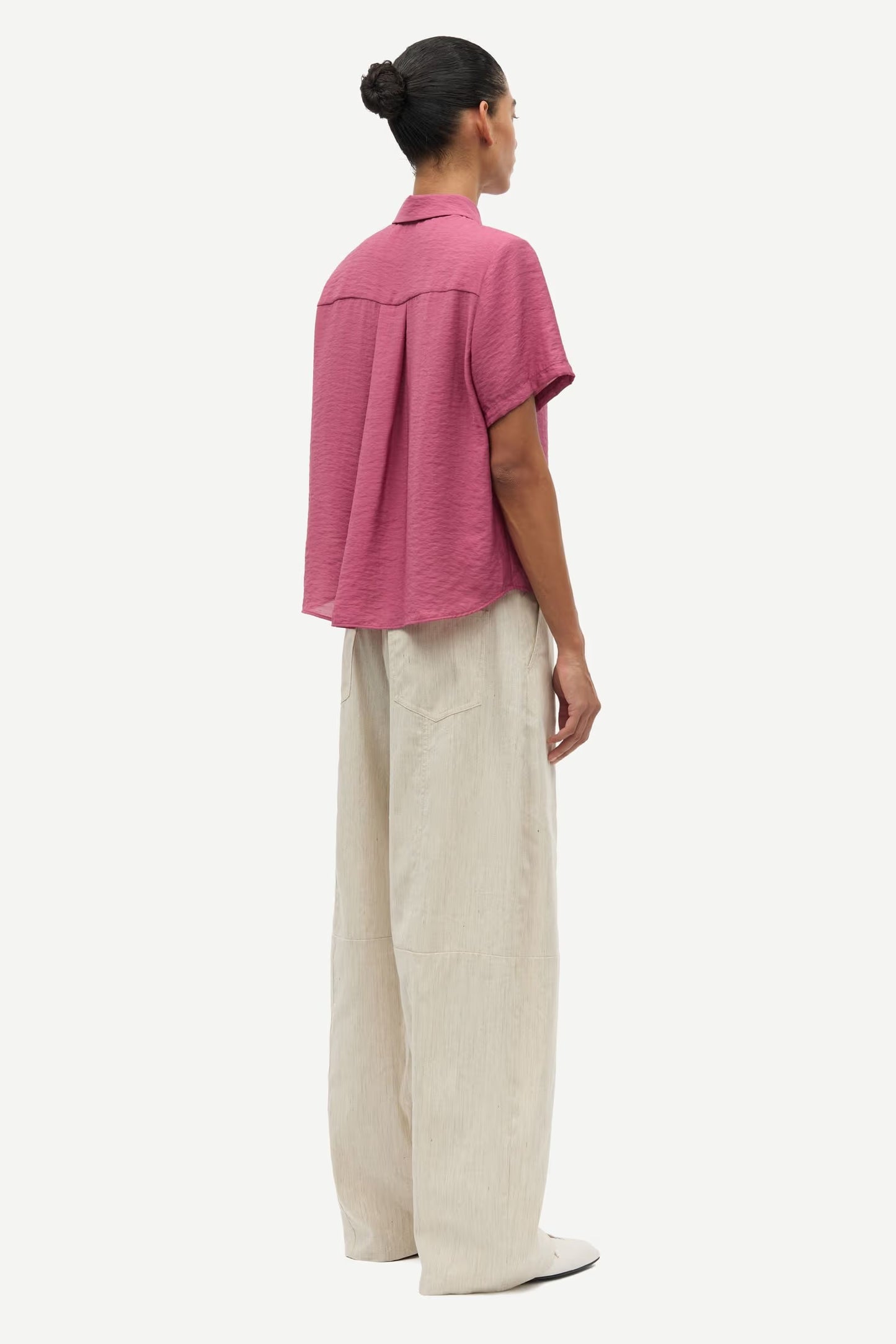 Saminna SS Shirt 15754 Dry Rose Samsoe Samsoe