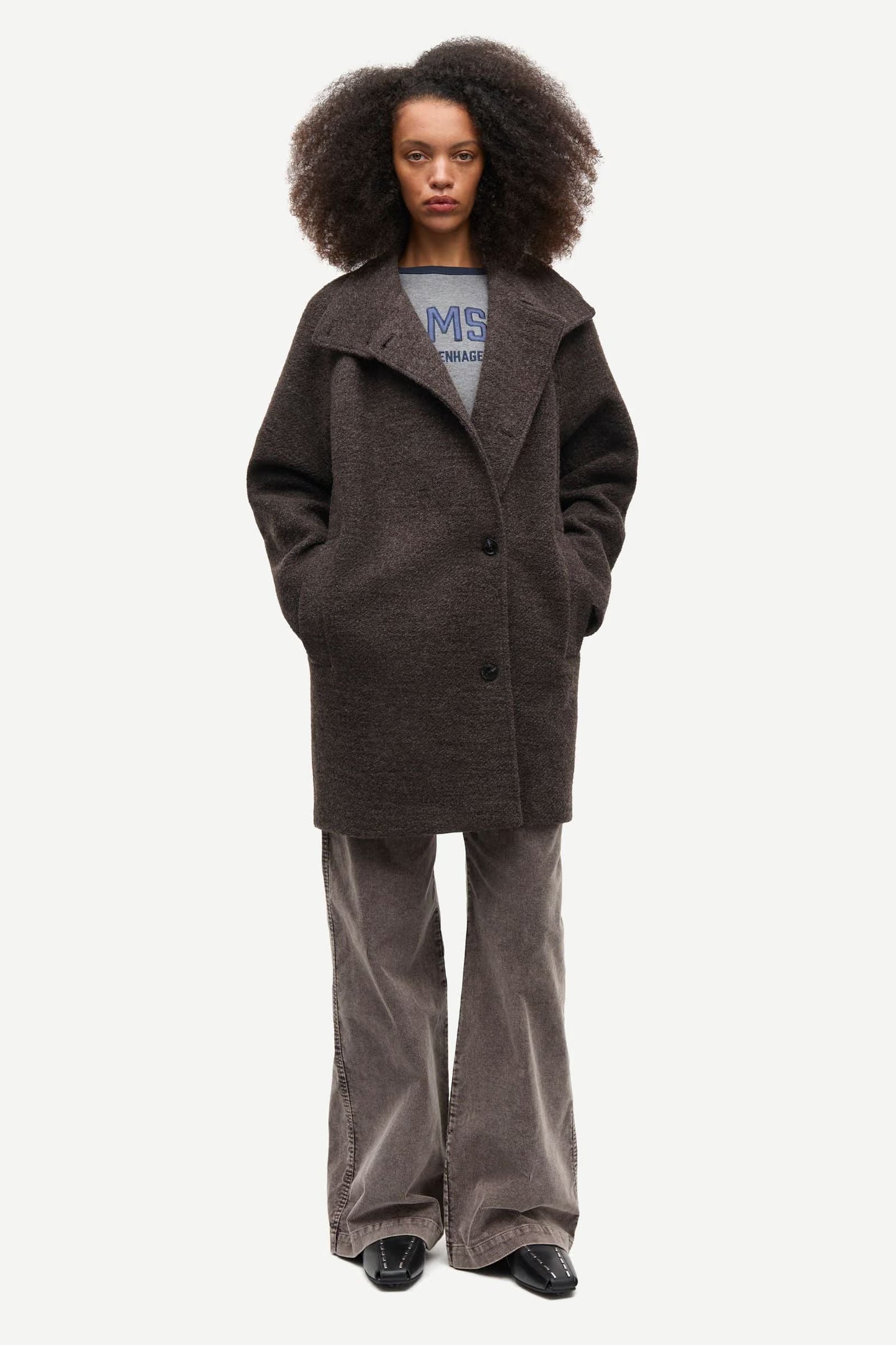 Sahanne Jacket 15770 Mulch mel. Samsoe Samsoe