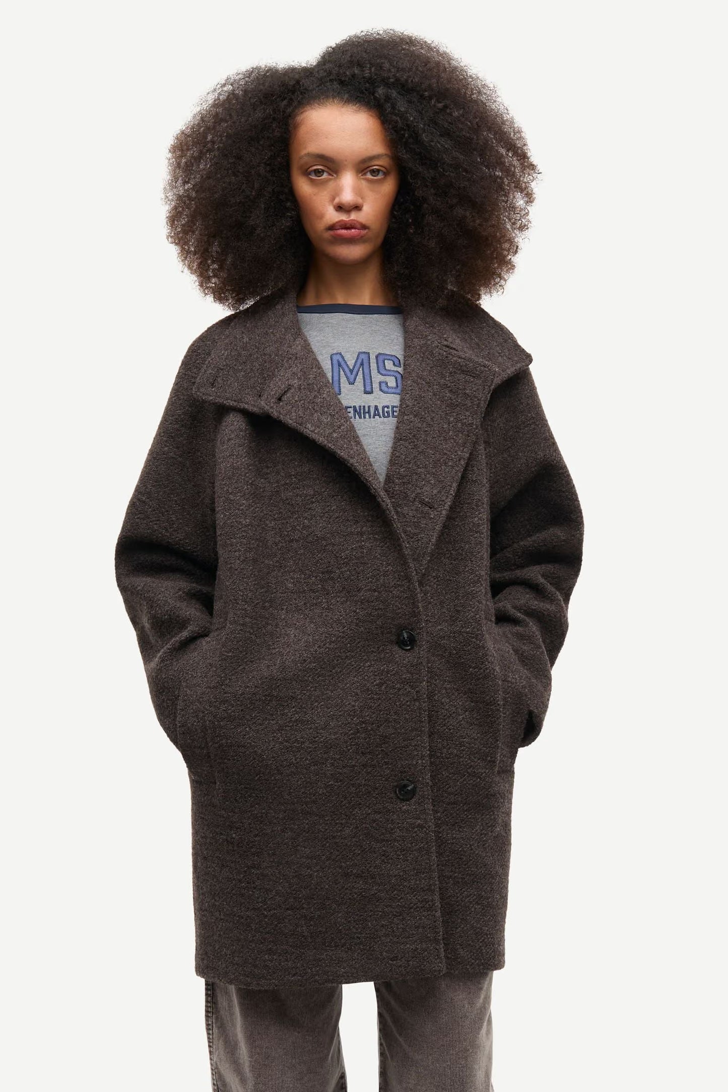 Sahanne Jacket 15770 Mulch mel. Samsoe Samsoe