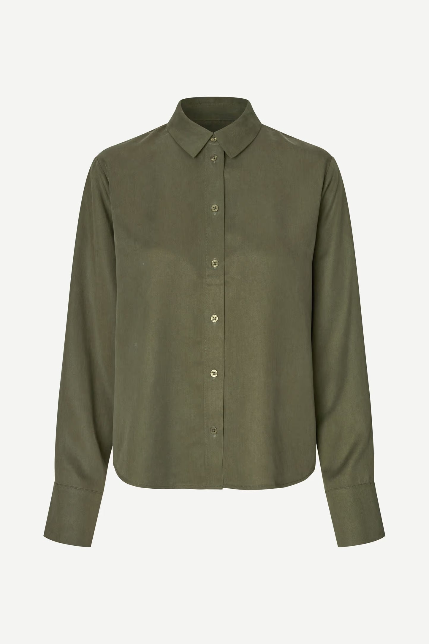 Samina LS Shirt 14028 Forest Night Samsoe Samsoe