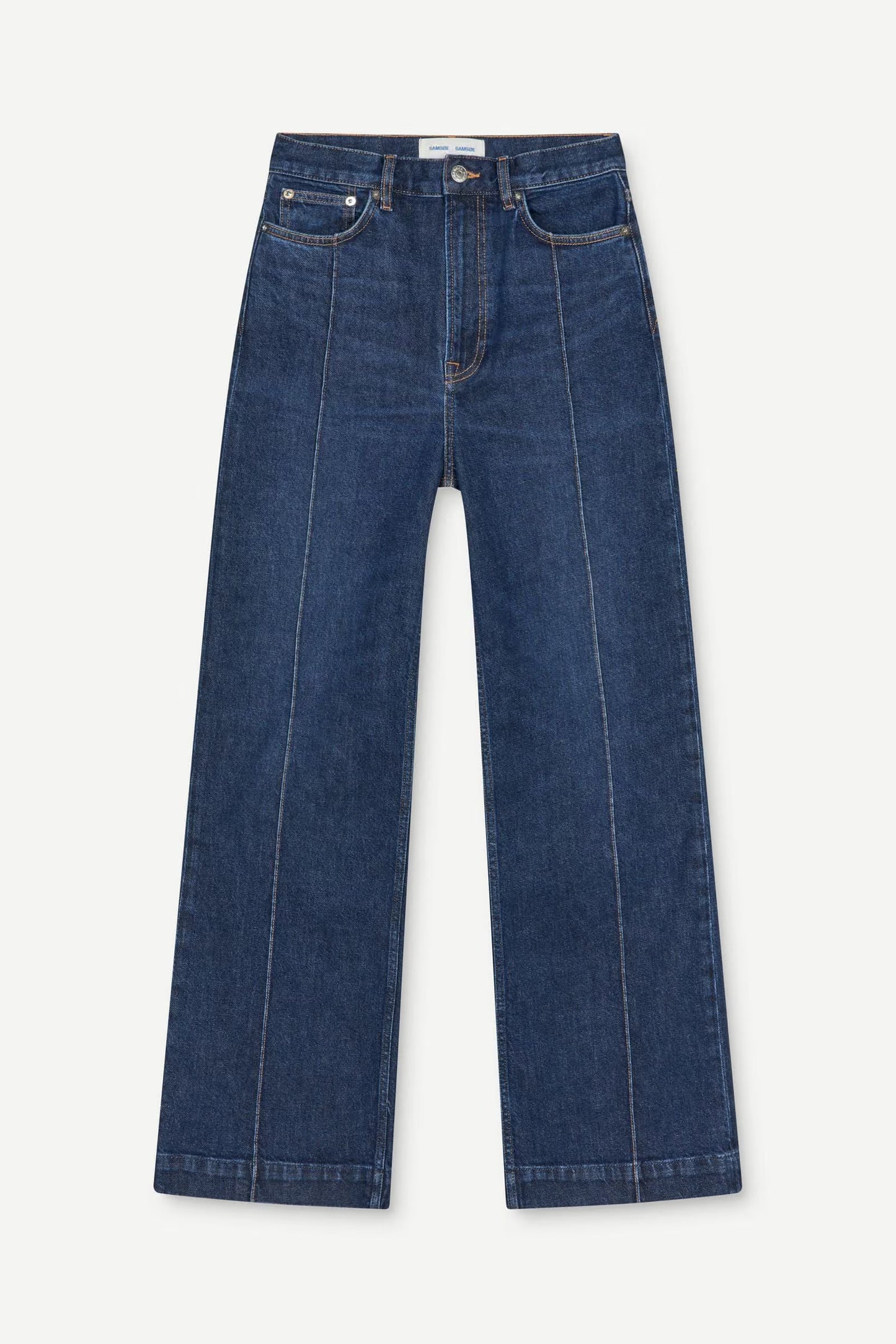 Sarebecca Jeans Tuck 16139 Paris blue comfort Samsoe Samsoe