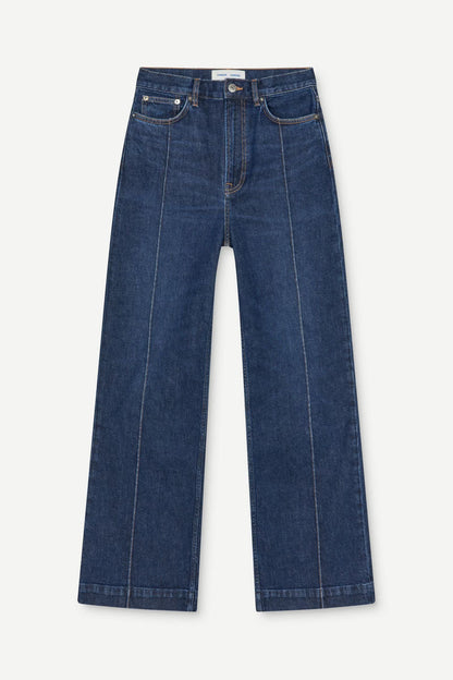Sarebecca Jeans Tuck 16139 Paris blue comfort Samsoe Samsoe