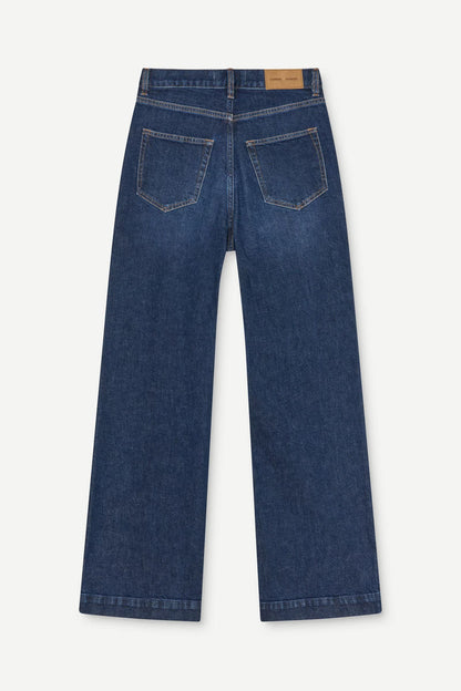 Sarebecca Jeans Tuck 16139 Paris blue comfort Samsoe Samsoe