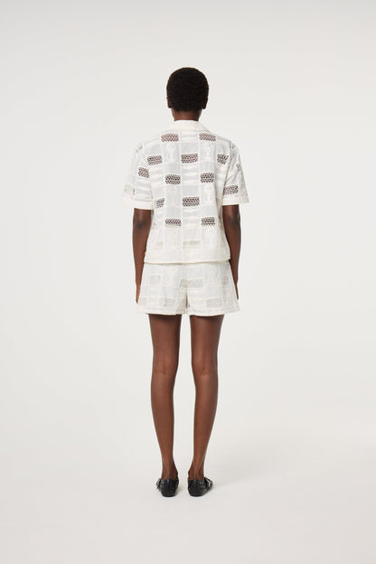 Farida Blouse Cosy White Fabienne Chapot