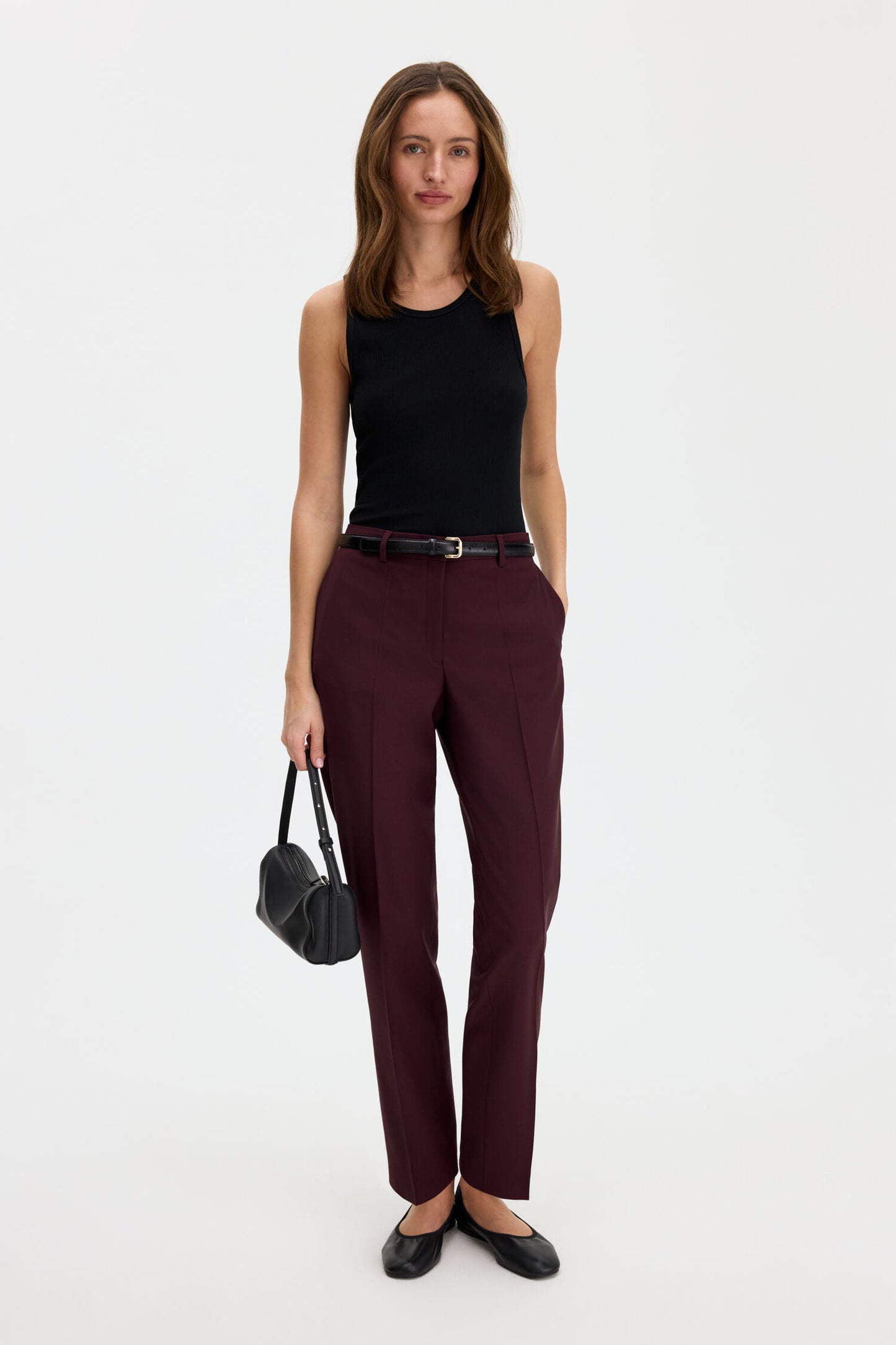 Fine Rib Tank Black Filippa K