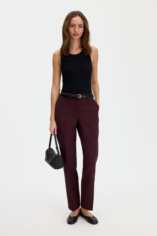 Fine Rib Tank Black Filippa K