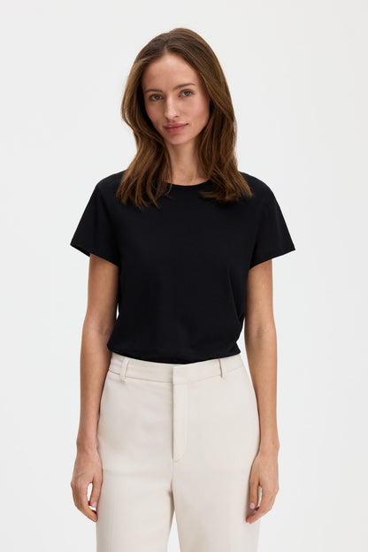 Soft Cotton Tee Black Filippa K