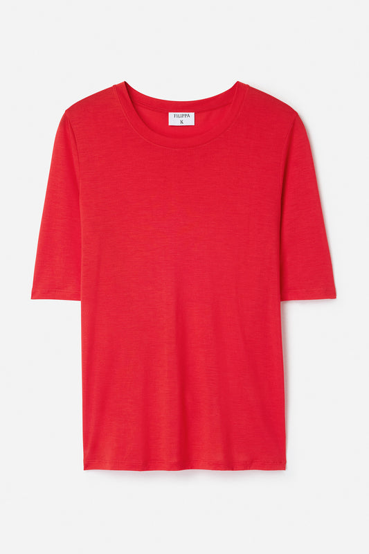 Elena Tee Bright Red Filippa K