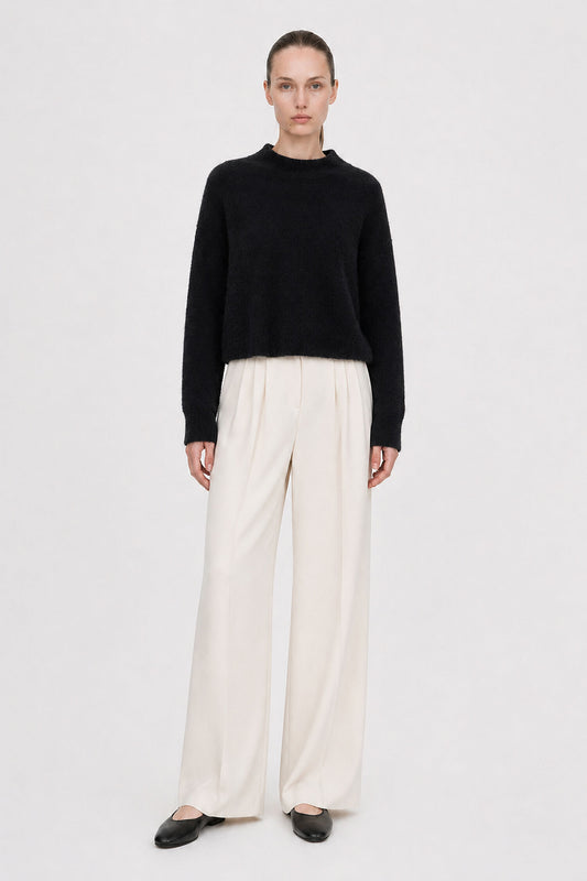 Mika Yak Funnelneck Sweater Black Filippa K