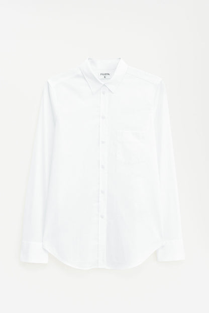 Classic Stretch Shirt White Filippa K