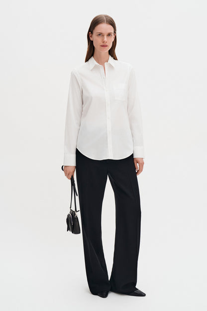 Classic Stretch Shirt White Filippa K
